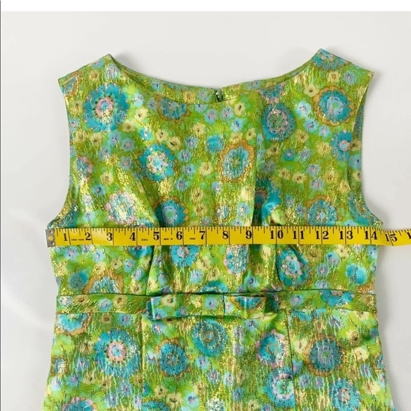 Vintage 1960s maxi dress flower power mod Floral - Picture 9 of 11